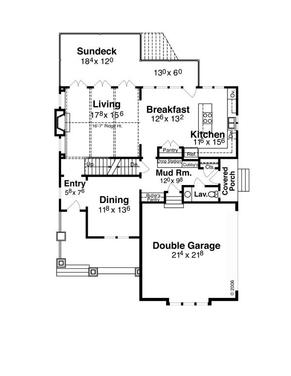 First Floor image of DEVONSHIRE II House Plan